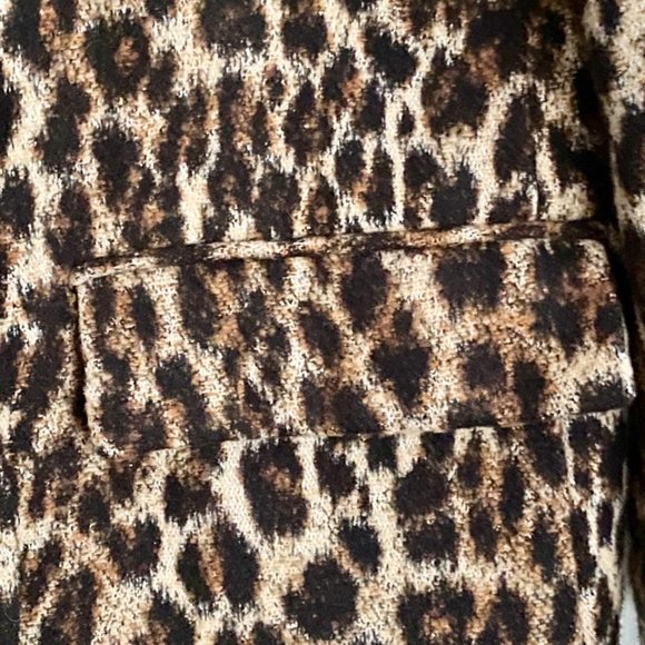 Zara Leopard Print Blazer - Picture 8 of 13